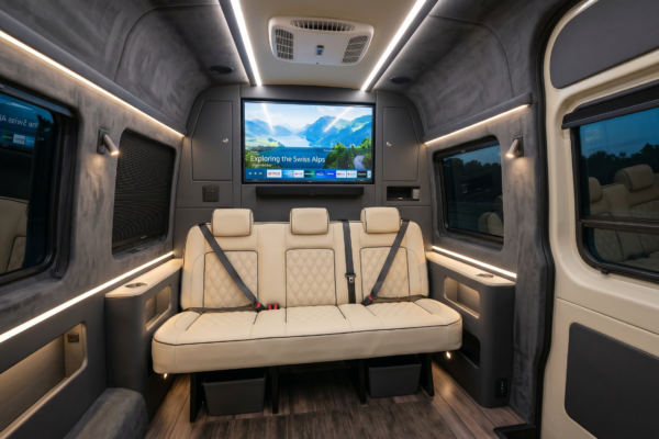 Luxury Custom Mercedes Sprinter Van Interiors