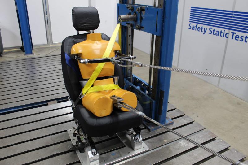 ULM Automotive Custom Mercedes Sprinter Vans FMVSS Testing